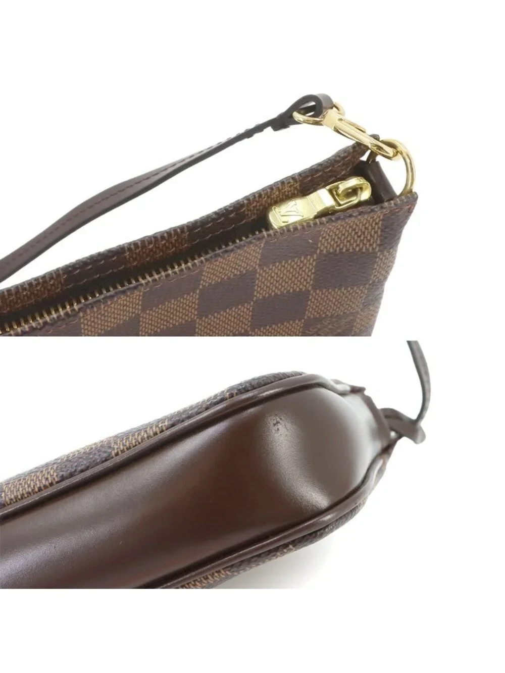 Louis Vuitton Damier Navona 2-Way Bag Ebene Gold